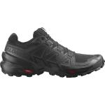Schwarze Salomon Speedcross 3 Trailrunning Schuhe aus Textil leicht für Herren Größe 41 