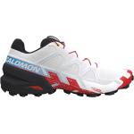 Weiße Salomon Speedcross 5 Trailrunning Schuhe für Damen Größe 40 