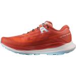 Rote Salomon Ultra Glide Trailrunning Schuhe atmungsaktiv für Damen Größe 41,5 