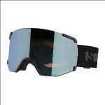 Salomon S/view Unisex-Brille Ski Snowboarden, Erweitertes Sichtfeld, Sehschärfe und Blendungsreduzierung und kein Beschlagen mehr, Schwarz, Einheitsgröße