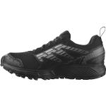 Salomon Wander Gore-Tex Damen Trail Running Wasserdichte Schuhe, Outdoor-bereit, Komfort durch Dämpfung, Sicherer Fußhalt, Black, 42