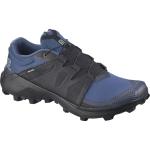 Marineblaue Salomon Wildcross Trailrunning Schuhe aus Mesh für Herren Größe 40 