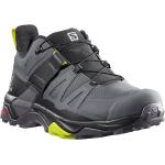 Anthrazitfarbene Salomon X Ultra 3 Gore Tex Trailrunning Schuhe für Herren Größe 44,5 