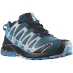 Hellblaue Salomon XA Pro 3D Gore Tex Trailrunning Schuhe aus Mesh für Herren 