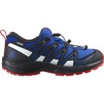 Blaue Salomon XA Trailrunning Schuhe wasserfest für Kinder Größe 36 