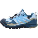 Blaue Salomon XA Gore Tex Trailrunning Schuhe für Damen Größe 41,5 