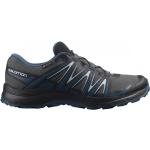 Blaue Salomon XA Gore Tex Trailrunning Schuhe in Normalweite aus Textil wasserdicht für Damen Größe 42,5 