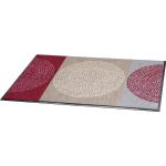 Rote Motiv Moderne Salonlöwe Schmutzfangmatten & Fußabtreter Matte aus Textil 