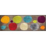 Salonloewe Fußmatte waschbar Glamour Dots grau 50 x 75 cm Schmutzfangmatte  | Fussmattenliebe - der Online-Shop mit Herz