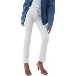 Weiße Salsa Jeans Push Up Jeans mit Reißverschluss aus Baumwolle für Damen 