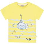 Maritime Salt and Pepper Bio U-Boot-Ausschnitt Kinder T-Shirts für Babys Größe 62 