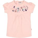 Rosa Blumenmuster Salt and Pepper Bio Kinder T-Shirts mit Insekten-Motiv für Babys Größe 56 