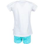 Weiße Salt and Pepper Kinderschlafanzüge & Kinderpyjamas für Mädchen Größe 140 