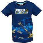 Marineblaue Salt and Pepper Printed Shirts für Kinder & Druck-Shirts für Kinder für Jungen Größe 98 