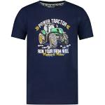 Marineblaue Motiv Salt and Pepper Kinder T-Shirts mit Traktor-Motiv für Jungen Größe 98 