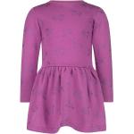 Reduzierte Pinke Salt and Pepper Stehkragen Kinderkleider mit Volants für Mädchen Größe 98 