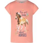 Reduzierte Pinke Salt and Pepper Rundhals-Ausschnitt Pailletten Shirts für Kinder mit Pailletten aus Baumwolle für Mädchen Größe 110 