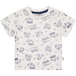 Reduzierte Weiße Salt and Pepper Cars Printed Shirts für Kinder & Druck-Shirts für Kinder aus Baumwolle maschinenwaschbar für Jungen Größe 80 