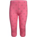 Reduzierte Pinke Sterne Salt and Pepper Capri-Leggings für Kinder aus Baumwolle für Mädchen Größe 104 für den für den Sommer 
