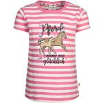 Reduzierte Pinke Bestickte Salt and Pepper Pailletten Shirts für Kinder mit Pailletten aus Baumwolle für Mädchen Größe 134 