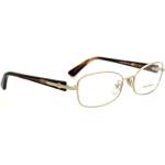 Braune Ferragamo Brillenfassungen aus Metall für Herren 