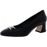 Schwarze Elegante Ferragamo High Heels & Stiletto-Pumps aus Leder für Damen 