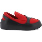 Reduzierte Rote Ferragamo Slip-on Sneaker ohne Verschluss für Herren Größe 43 