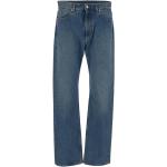 Reduzierte Blaue Loose Fit Ferragamo Wide Leg Jeans & Relaxed Fit Jeans aus Baumwolle für Herren Größe M 