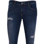 Hellblaue Uncle Sam Skinny Jeans aus Denim für Damen Größe XS 