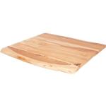 Hellbraune Moderne SAM Tischplatten lackiert aus Massivholz Breite 50-100cm, Höhe 50-100cm, Tiefe 50-100cm 