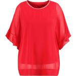 Rote Gerry Weber Samoon 2 in 1 Shirts für Damen Große Größen 