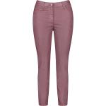 Rote Gerry Weber Samoon 5-Pocket Jeans aus Denim für Damen Große Größen 