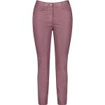 Rote Gerry Weber Samoon 5-Pocket Jeans aus Denim für Damen Große Größen 