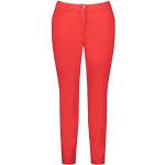 Rote Gerry Weber Samoon Bio 5-Pocket Jeans aus Baumwolle für Damen Größe XL Große Größen 