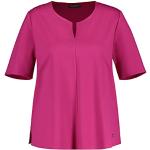 Reduzierte Magentafarbene Gerry Weber Samoon T-Shirts aus Jersey für Damen Größe L Große Größen - versandkostenfrei 