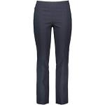 Reduzierte Marineblaue Unifarbene Gerry Weber Samoon Stretchhosen aus Polyamid für Damen Größe XL Große Größen 