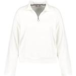 Offwhitefarbene Unifarbene Gerry Weber Samoon Damensweatshirts aus Viskose Größe XL Große Größen 