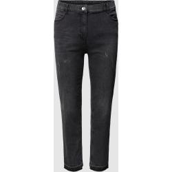 Samoon PLUS SIZE Jeans mit Label-Detail Modell 'NOS'