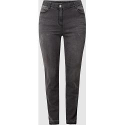 Samoon PLUS SIZE Slim Fit Jeans mit Stretch-Anteil Modell 'Betty'