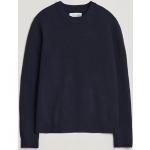 Blaue Samsøe & Samsøe Rundhals-Ausschnitt Rundhals-Pullover für Herren Größe XL 