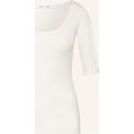 Weiße 3/4-ärmelige Samsøe & Samsøe T-Shirts aus Baumwolle für Damen Größe S 