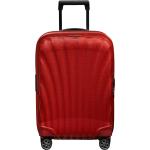 Rote Samsonite Hartschalenkoffer 36l aus Kunststoff S - Handgepäck 