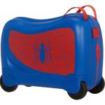Reduzierte Blaue Samsonite Spiderman Kunststoffkoffer für Kinder 