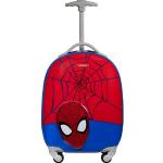 Rote Samsonite Spiderman Hartschalenkoffer mit Reißverschluss aus Polycarbonat für Kinder 