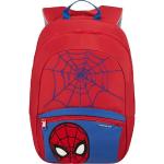 Rote Samsonite Spiderman Kinderrucksäcke 11l mit Reißverschluss aus Polyester mit Reflektoren 
