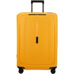 Gelbe Samsonite Kunststoffreisekoffer 111l mit Schnalle abschließbar für Herren 