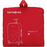 Rote Samsonite Kofferschutzhüllen 