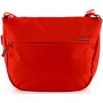 Rote Hobo Bags aus Textil 