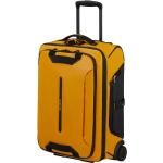 Reduzierte Gelbe Samsonite Reisetaschen mit Reißverschluss aus Kunstfaser mit Teleskopgriff 