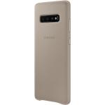 Graue Samsung Galaxy S10+ Hüllen aus Leder 